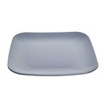 Abney & Croft Square Grey 10.5" Dinner Plate